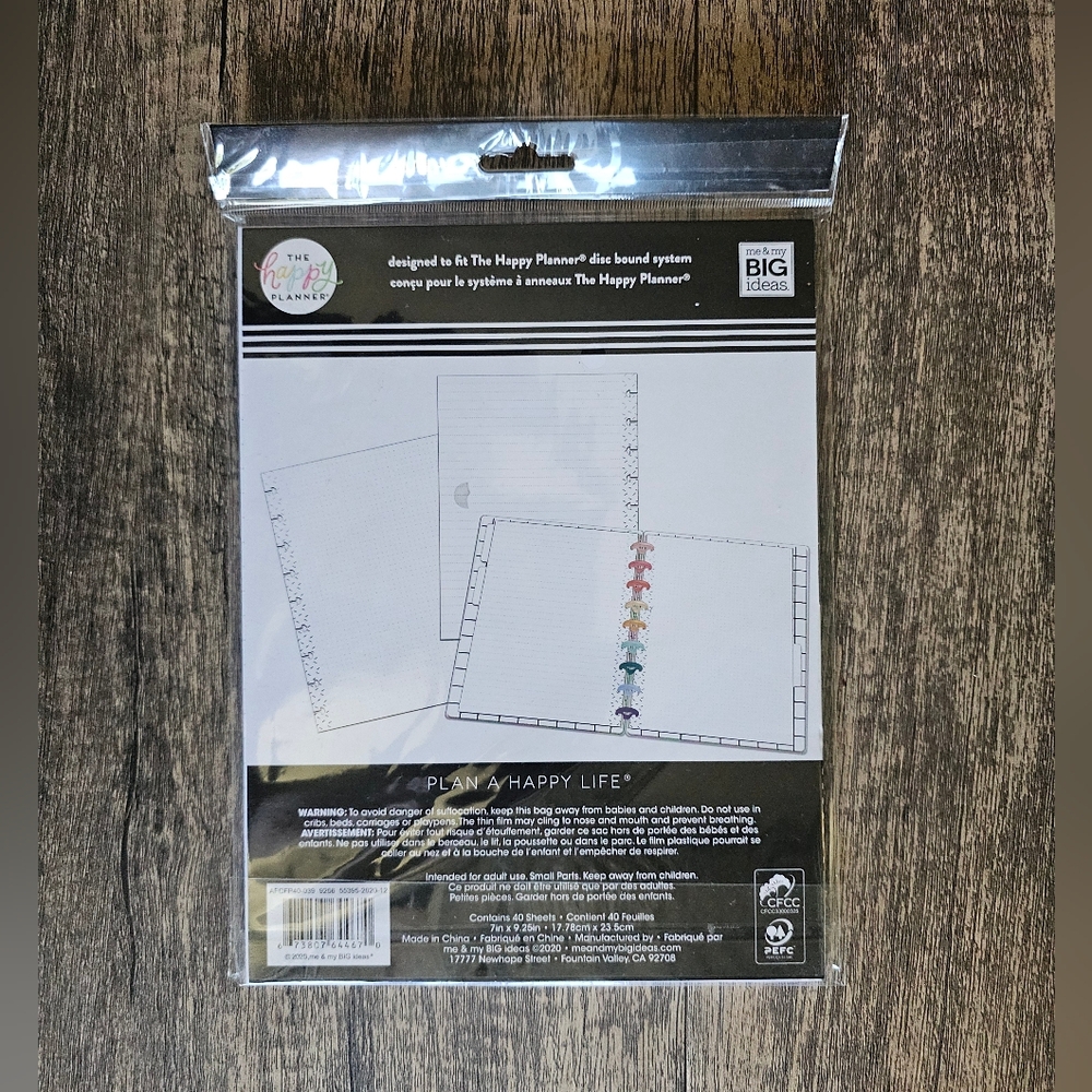 The Happy Planner White Dot Grid Paper Set - Picture 3 of 4